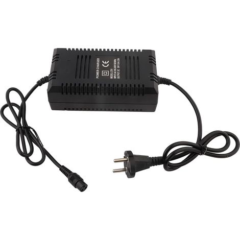 Crea – 36 V 1,8 A Versiegeltes Blei-säure-motorrad-batterieladegerät – Ladekontrollleuchte – Eu-stecker – Für 3 12 V-batterien – Pwm-technologie