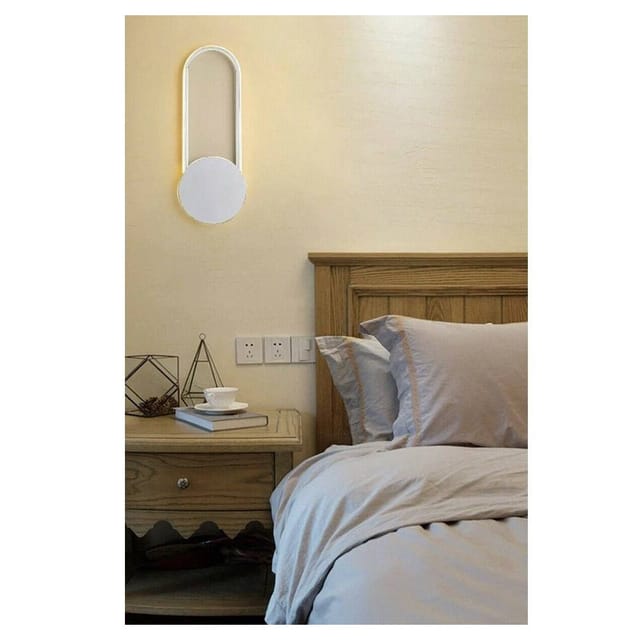 Trade Shop Traesio - Trade Shop - Moderne Innen-led-wandleuchte 14watt Kaltlicht 6500k Warm 3000k E23 -