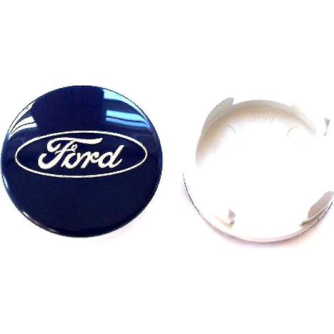 Crea – Radnabenkappe 54 Mm – Ford-emblem Für C-max, Galaxy, Focus, Mondeo, Transit, Ka, Fiesta, Kuga, B-max – Robuster Abs-kunststoff – Hochglanz-finish