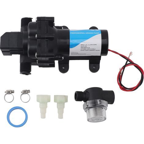 Dc 12v Wassertransferpumpe Selbstansaugende Nebelreinigungsverstärker Elektrische Membranpumpe Für Wohnmobile