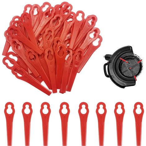 50 Kunststoff-schneidklingen – Für Florabest Lidl Frta 20 A1