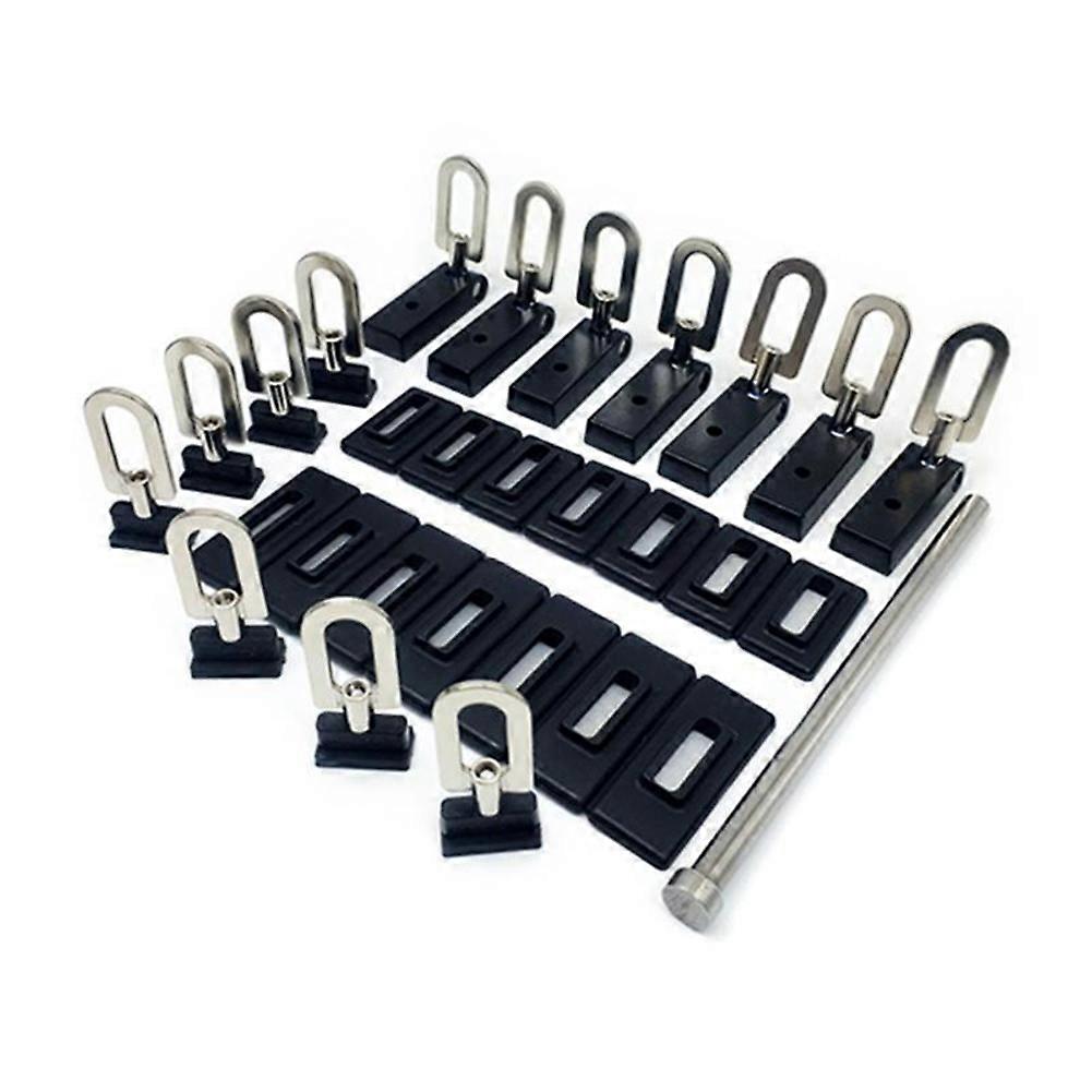 Kit D'Outils De Débosselage Sans Traces Avec Languettes De Traction Pour Le Redressage Des Bosses Sur La Carrosserie, Modèle
