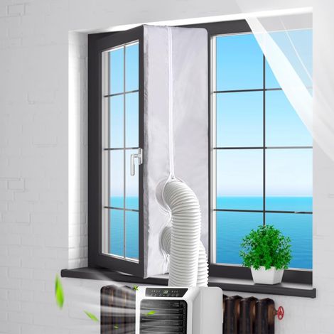 Dichtungsset Für Mobile Klimaanlage 3 M – Wasserdichtes 90t-polyester – Doppelter Reißverschluss – Optimale Abdichtung Für Flügelfenster
