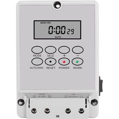 Digitaler Schulglocken-timer-schalter, Zty-08, Intelligenter Mikrocomputer, Automatische Glockensteuerung, 220 V, 80 Gruppen, Programmierbare Zeit