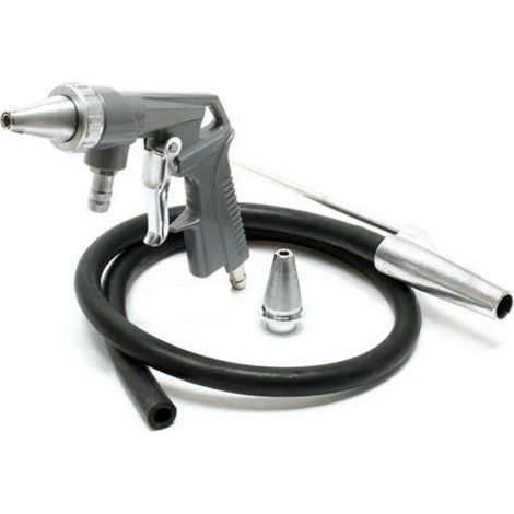 Druckluft-sandstrahlset Mit Saugschlauch Und Ersatzdüse – Druck 6,3 Bar – Zum Reinigen Und Abbeizen