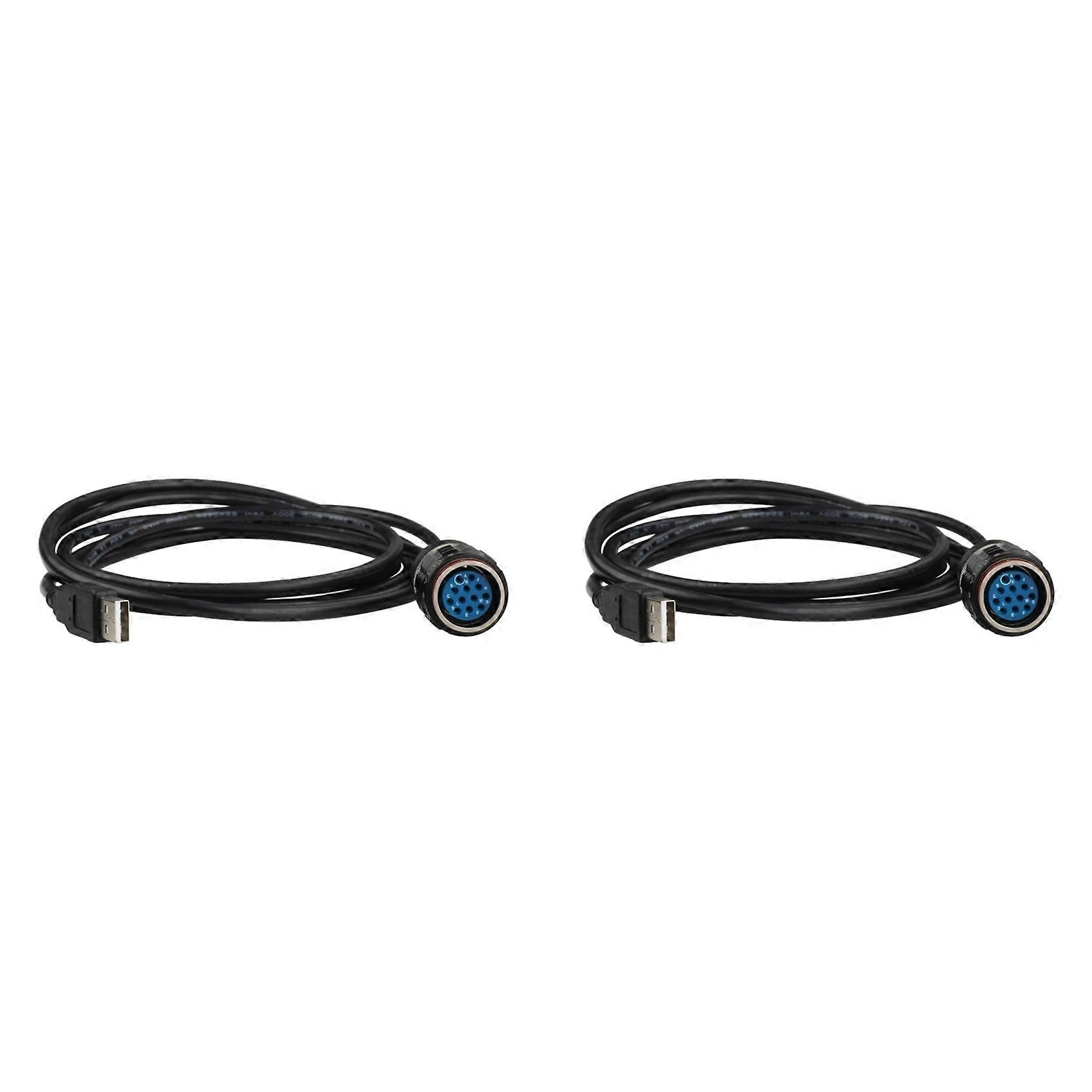 2 Câbles D'Outil De Diagnostic Pour Camions Vocom (référence 88890305)