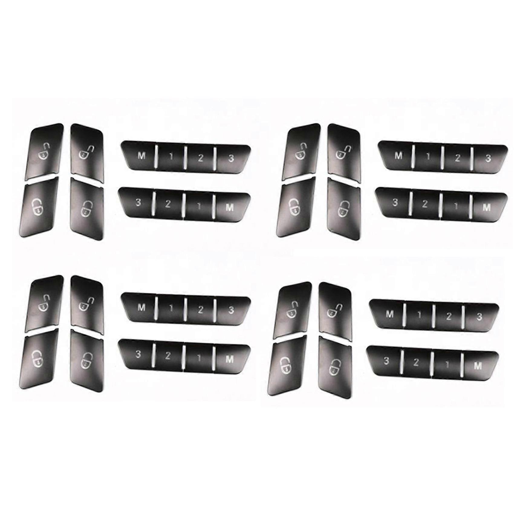 48 Pièces De Boutons De Verrouillage De Mémoire Pour Portières De Voiture Mercedes-benz Classe Abce Cla Gla Gle Gl Gls Ml