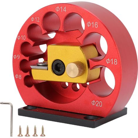 Dübelmacher-vorrichtungssatz, 8 Mm Bis 20 Mm, Verstellbar, Elektrische Bohrmaschine, Dübelfräsen, Runder Schaft, Dübelschneider Für Holzstangen, Holzbearbeitungsstäbe