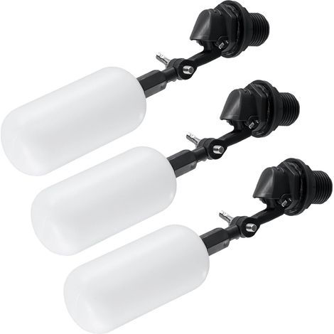 Stück 1/2"-schwimmerventil, Einstellbares Automatisches Wasserstandsregelventil Für Tanks, Teiche Und Hydrokultursysteme