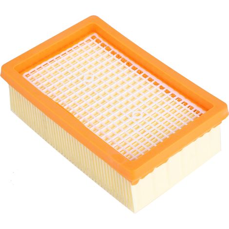 Ersatzfilter Für Kompatible Kärcher Wd4, Wd5, Wd6, Mv4, Mv5 Und Mv6 Staubsauger, Falten- Und Flachfilter.