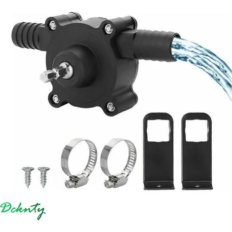 Elektrische Bohrpumpe, Wasserpumpe, Mini-hand-bohrmaschine, Tragbare Selbstansaugende Pumpe, Bohrpumpe, Kleine Haushaltswasserpumpe Für Den Hausgarten, 6,35 Mm
