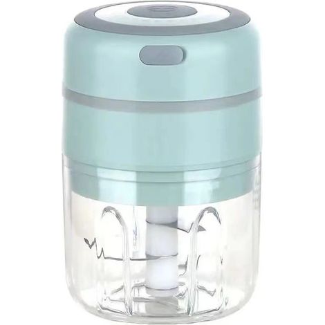Elektrischer Knoblauchzerkleinerer Aus Edelstahl, 250 Ml, Zerkleinerungswerkzeug, Gemüsezerkleinerer, Küchengerät