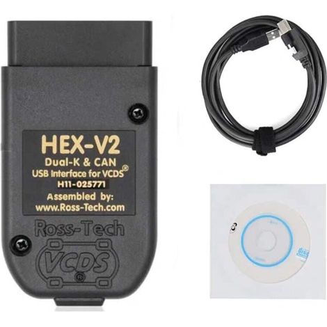 Enowelir Hex V2 Vcds Vag Com 25.3 5053 Diagnosekabel Für Vw/audi/skoda/seat Auto Reader, Usb-scannerkabel (englisch)