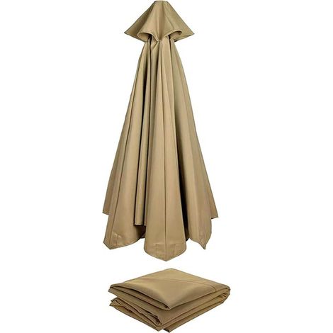Ersatz-gartenschirmstoff, Ersatzstoff-schirmbezug, Für Terrasse/garten/pool/freischwingschirm, 3 M/8 Rippen