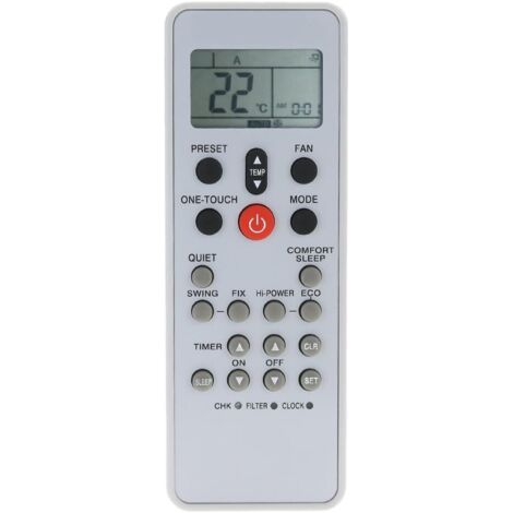 Ersatzfernbedienung Für Toshiba Wc-l03se Klimaanlage – Länge 15 Cm – Breite 5,5 Cm – Kompatibel Mit 2 Aaa-batterien