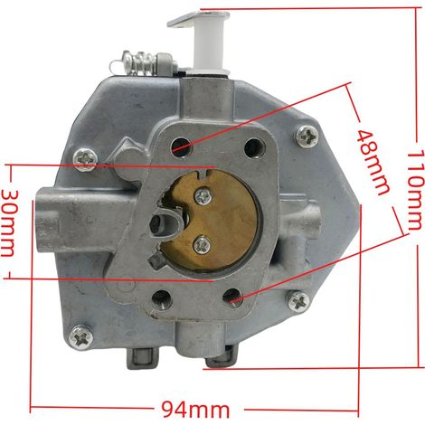 Vergaser Für Briggs & Stratton Rasenmäher - Kompatibel Mit Den Motornummern 846082/808084/808256/808371, Ref. 808-047