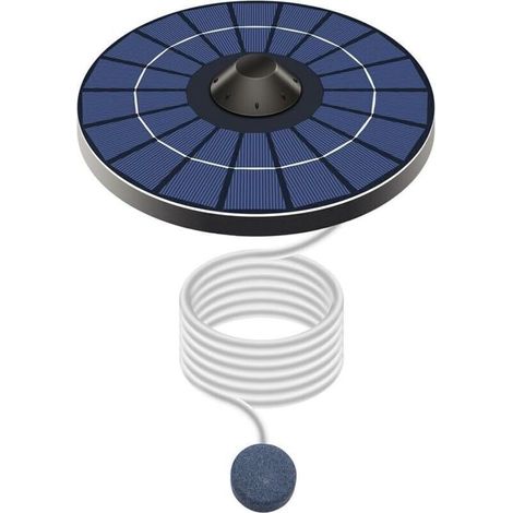 Es Ist Nicht Erforderlich, Eine Schwimmende Solar-sauerstoffpumpe Für Den Fischteich Im Freien Anzuschließen