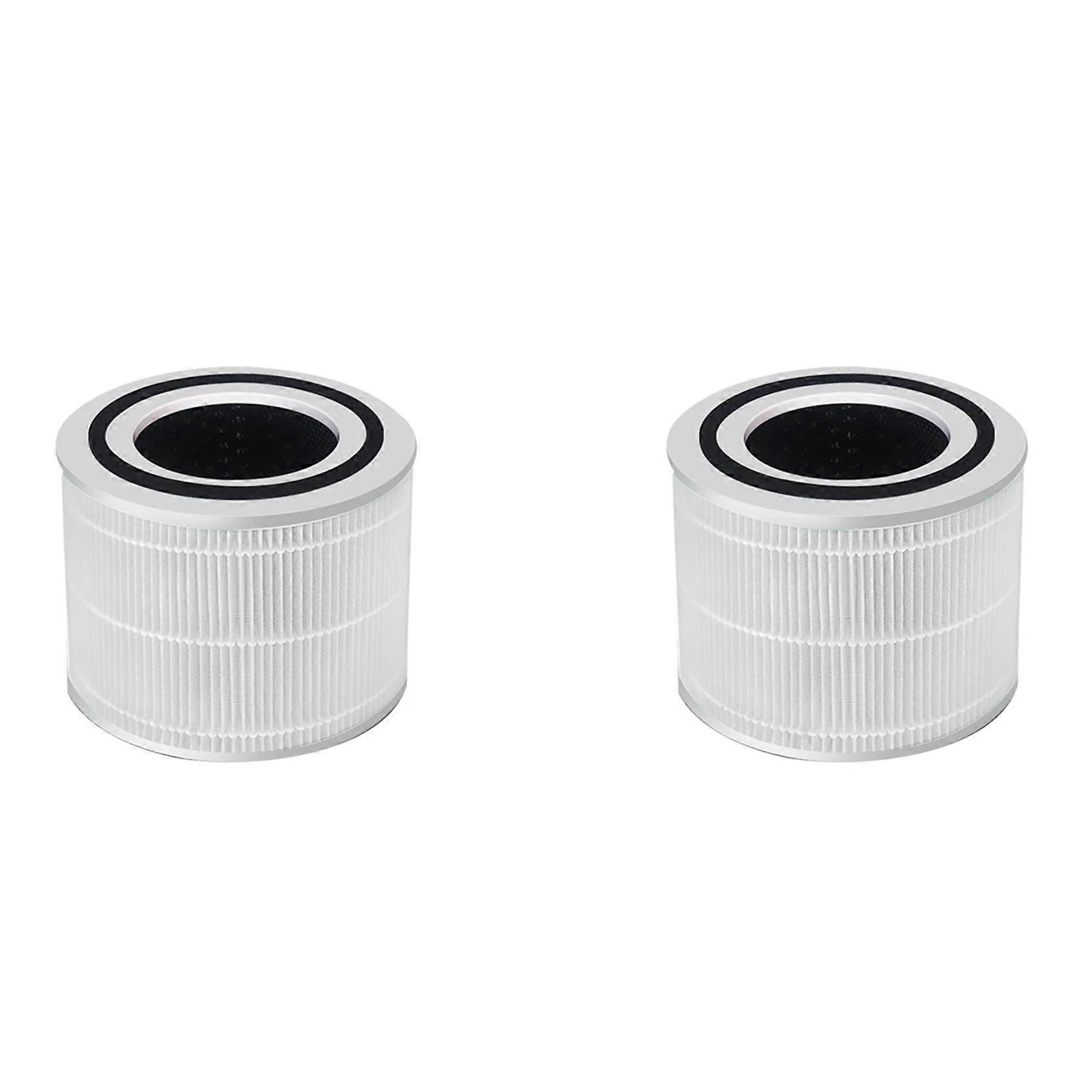 2 Filtres Hepa Pm2.5 Pour Purificateur D'Air Levoit Core 200, Filtre À Charbon Actif Pour Purificateur D'Air Core 200s