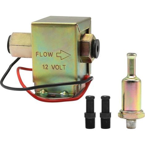Facet 12v-halbleiter-kraftstoffpumpe – Kompatibel Mit Bootstraktor-vergasermotor, Ref.-nr. 3797522 – Zuverlässige Energie
