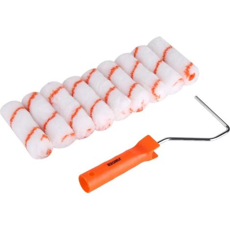 Farbroller-set – Professionelles, Austauschbares Farbroller-werkzeugset Für Wanddekoration, 10-teilig, 10 Cm
