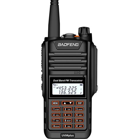 Fei Yu – Wasserdichtes Walkie-talkie 136-174/400-520 Mhz – 128 Kanäle – Große Reichweite – Akkulaufzeit 8000 Mah – Leistung 15 W – Hd-lcd-bildschirm – Bf-uv9rplus