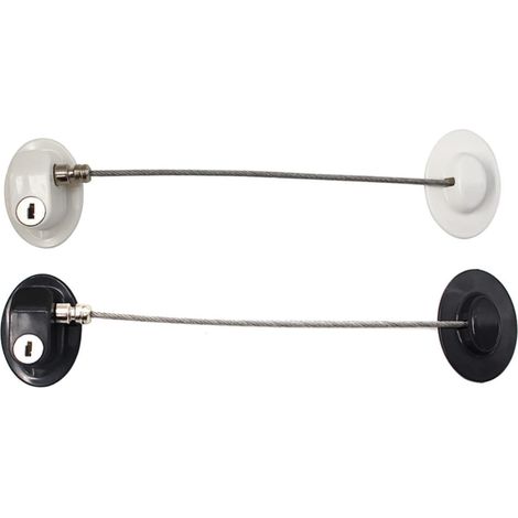 Fenster-sicherheitsendschalter, Gesamtlänge 24 Cm, (schwarz + Weiss)