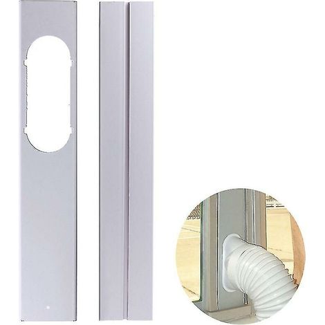 Fensterdichtungsplatte Für Mobile Klimaanlage – Verstellbar + Deflektor – Schutz Vor Luftlecks – Zuhause Und Büro – Besitzer Von Klimaanlagen