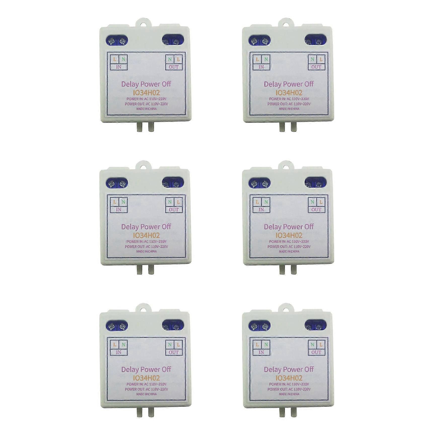 Relais Temporisés Ac 120v/220v Avec Temporisation À La Mise Sous Tension Et À La Coupure (délai Réglable De 1 À 480 Min) - Contrôleur D'Automatisation