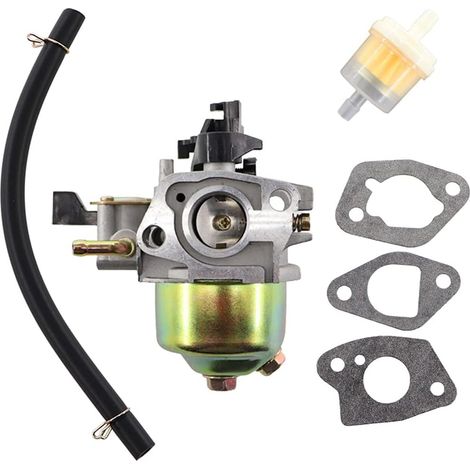 Vergaser Mit Dichtung + Kraftstofffilter – Für Honda Gxv120 / Gxv140 / Gxv160 – Hr194 / Hr195 / Hr214 / Hr215 / Hr216 Rasenmäher – Ersetzt 16100-ze6-w01