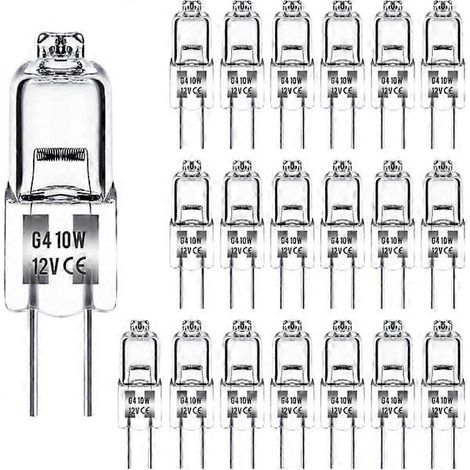 G4 10 W 12 V Warmweiße 10 W Halogenlampen (20 Stück) – Hochwertig, Langlebig Und Praktisch