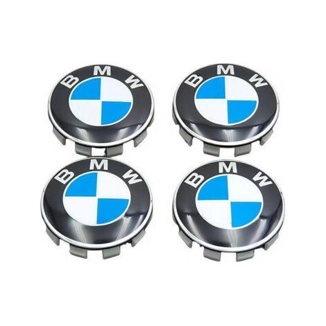 Geeignet Für Bmw-radkappe 56 Mm, Auto-nabenabdeckung, Blaues Und Weißes Etikett Für Die Nabenabdeckung In Der Mitte Des Reifens