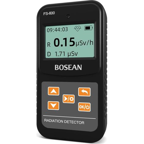 Geigerzähler, Nuklearer Strahlungsdetektor, Persönliches Strahlungsdosimeter, Wiederaufladbarer Geigerzähler Mit Batteriebetriebenem Lcd-display, Kurvendiagramm Für Beta-gamma-röntgen