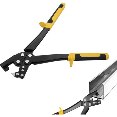 Gips-crimpzange, Trockenbau-crimpzange, Gipskarton-zange, Robuster Stahlgriff, Bolzen-crimp-trockenbau, Hochfeste Trockenbau-zange