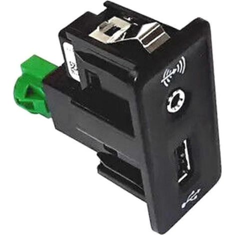 Golf 7 Mk7 Usb+aux-schnittstellen-anschluss-adapter-set, Carplay-schalter 5q0035726e 5g0035222e
