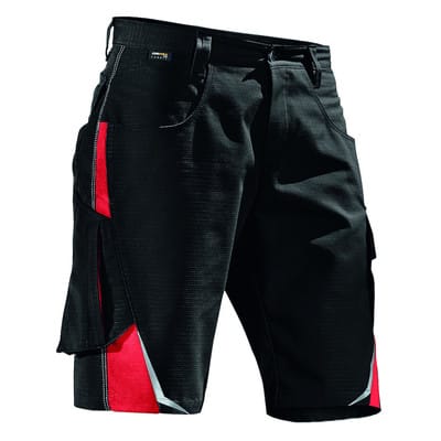 Kübler Pulsschlag Shorts Schwarz/mittelrot 60