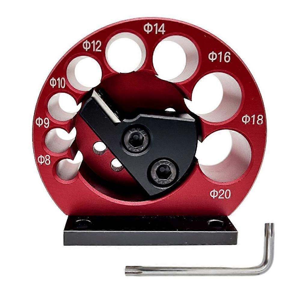 8-loch Dübelmacher Jig Kit 8mm-20mm Holzbearbeitung Elektrische Bohrmaschine Fräsen Dübel Rundstab Hilfswerkzeug