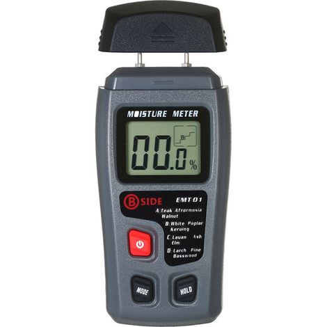 Holzfeuchtigkeitsprüfung, Feuchtigkeitsmesser, 4 Modi, Tragbares Hygrometer, Stifttyp, Holzfeuchtigkeitsinstrument, Tragbarer Wasserleckdetektor, Lcd-display, Fei Yu