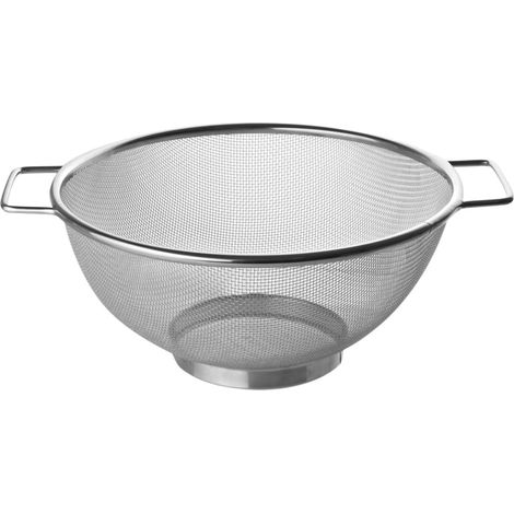 Inox Siebsieb, Sieb, Sieb, Chinesisches Sieb, Edelstahl, Silber, 26 X 11,5 Cm