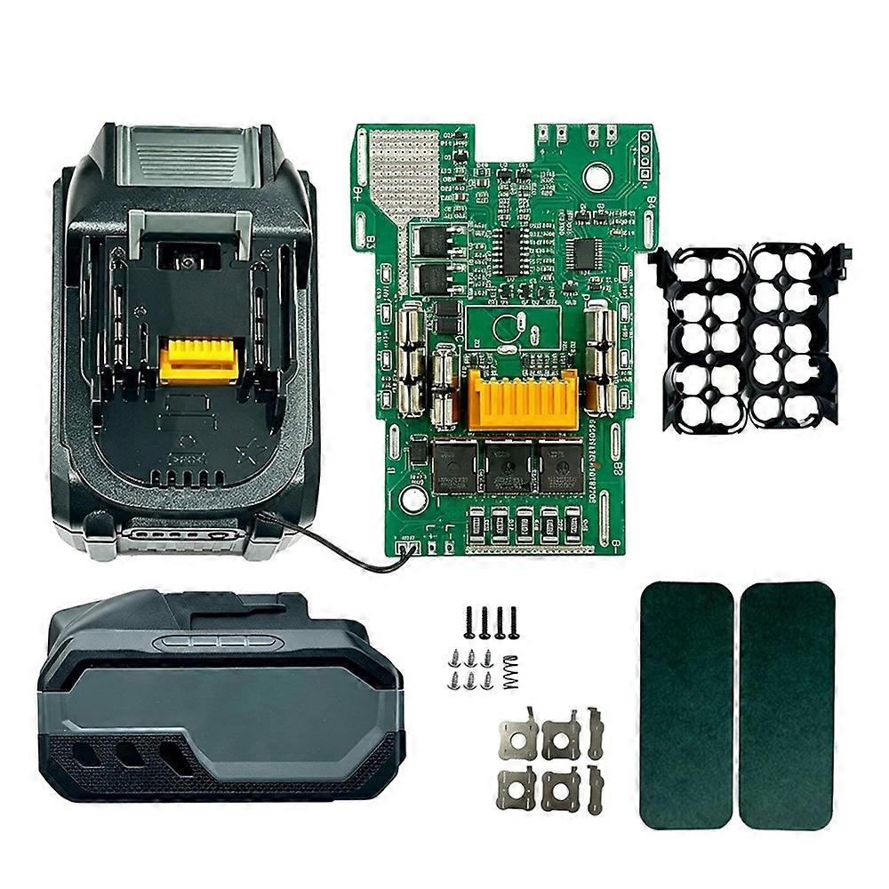 Kit De Boîtier Pour Batterie Li-ion 10x21700 Pour Outil Électrique Makita, Circuit Imprimé De Protection De Charge, Carte De Charge Rapide