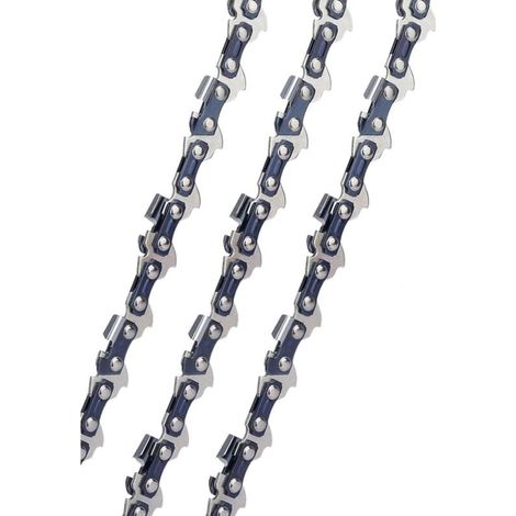 Kettensägenkette, 3 X Kettensägenketten, 40 Cm, 3/8 Zoll, 55 Treibglieder, 1,3 Mm, Geringer Rückschlag, Kompatibel Mit Stihl
