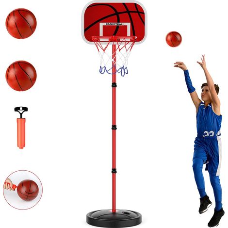 Kinder-basketballständer, 150 Cm Basketballständer, Höhenverstellbarer Basketballkorb, Tor, Professioneller Mini-starter Für Den Innen- Und Außenbereich-fei Yu