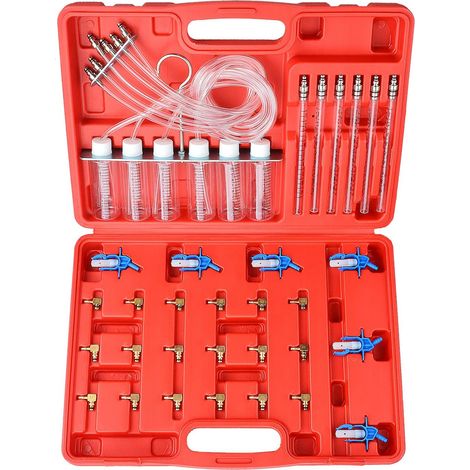 Kompletter Satz Mit 24 Testadaptern Für 6-zylinder-dieselinjektoren, Professionelles Werkzeug Zur Überprüfung Von Common-rail-lecks Und -druck