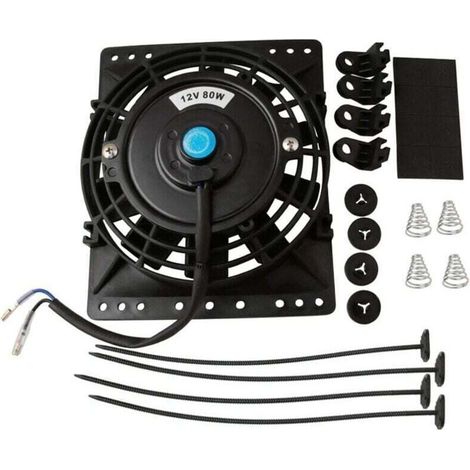 Kühlerlüfter 6 Zoll 650cfm Universal 12v 80w Slim Direktkühlung Ersatz