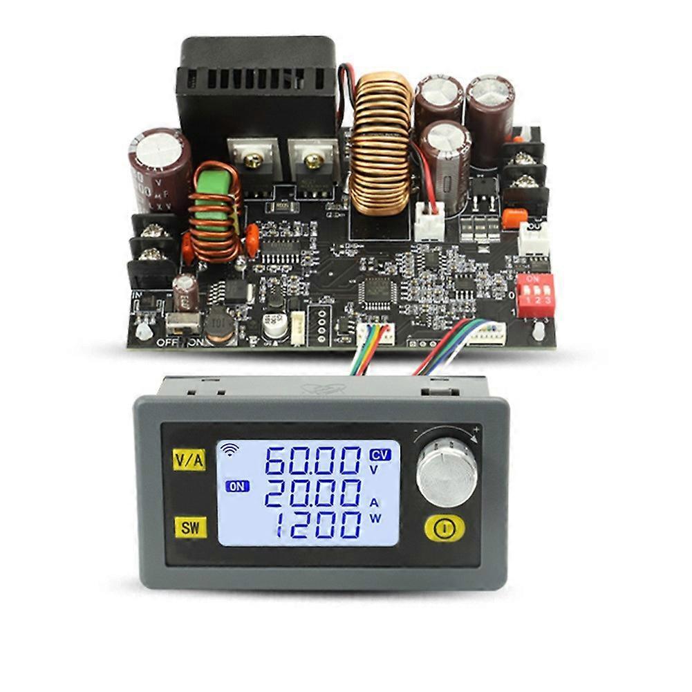 Convertisseur Buck 22 A 1400 W Cc Cv, Module Abaisseur De Tension, Alimentation Régulée À Affichage Lcd, 5 V, 12 V, 24 V, 36 V, 48 V