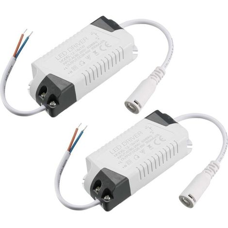 Led-treiber 12–18 W Konstantstrom 300 Ma – 36–65 V Dc-transformator – Externes Netzteil Für Deckenleuchte – 2 Stück