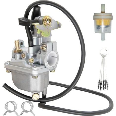 Lt50 Vergaser Für Suzuki Atv Lt50 1984–1987 Lta50 Lt50a 2002 2003 2004 2005 Jr 50 Jr50 1984–2006 Dirt Pit Bike Atv Quad Ersatz 13200-43f00, 13200-43f01, 13200-04420, 13200-04431