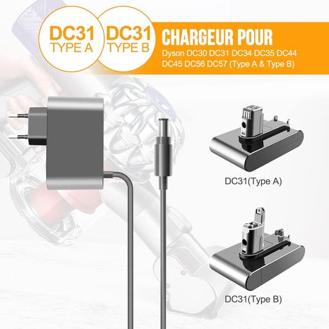 Ladegerät, Staubsauger-ersatz-ac-adapter 16,75 V/24,35 V Dc30 Dc31 Dc34 Dc35 Dc44 Dc45 Dc56 Dc57 Für Modelle 917530-11/17530-02 17530-03
