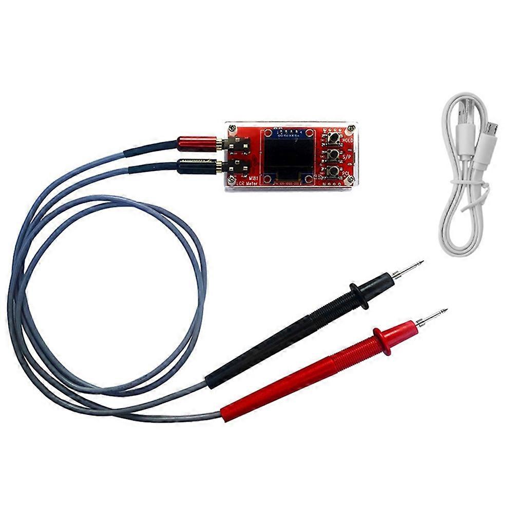 M181 Lcr-mètre 18101k Kit De Bricolage Fréquence De Test 100 Hz - 1 Khz Haute Précision Mesure De L'Inductance, De La Résistance Et De La Capacité De Petites Valeurs