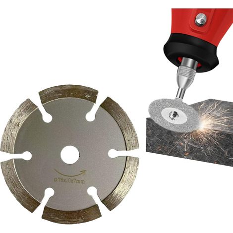 Lntyq Diamant-trennscheiben 76 Mm, Scheibe 76 Mm, Trennscheibe 76 Mm, Trennscheiben Für Harte Fliesen, Hartstein, Trennscheibe