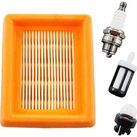 Luftfilter-, Zündkerzen- Und Kraftstofffilter-set Für Stihl Fs120, Fs200, Fs250, Fs300, Fs350, Fs400, Fs450, Fs480, Bt120, Bt121 Und Bt130 Freischneider 4134 141 0300